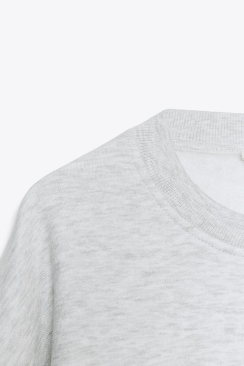 ZARA BASIC PLUSH SWEATSHIRT